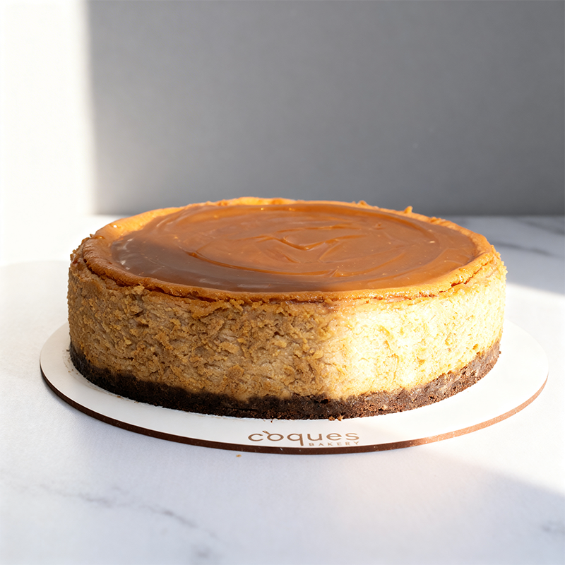 Cheesecake de dulce de leche